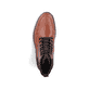 Braune Rieker Herren Schnürstiefel F2710-25 aus Glattleder. Schuh von oben.