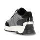 Rosane Rieker Damen Sneaker Low W1304-31 mit strapazierfähiger Sohle. Schuh Außenseite gespiegelt.