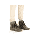 
Graugrüne Rieker Damen Schnürstiefel 77431-54 mit Schnürung und Reißverschluss. Schuh am Fuß