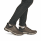 Braune Rieker Herren Sneaker Low 31205-22 mit einer Schnürung sowie Extraweite H. Schuh am Fuß.