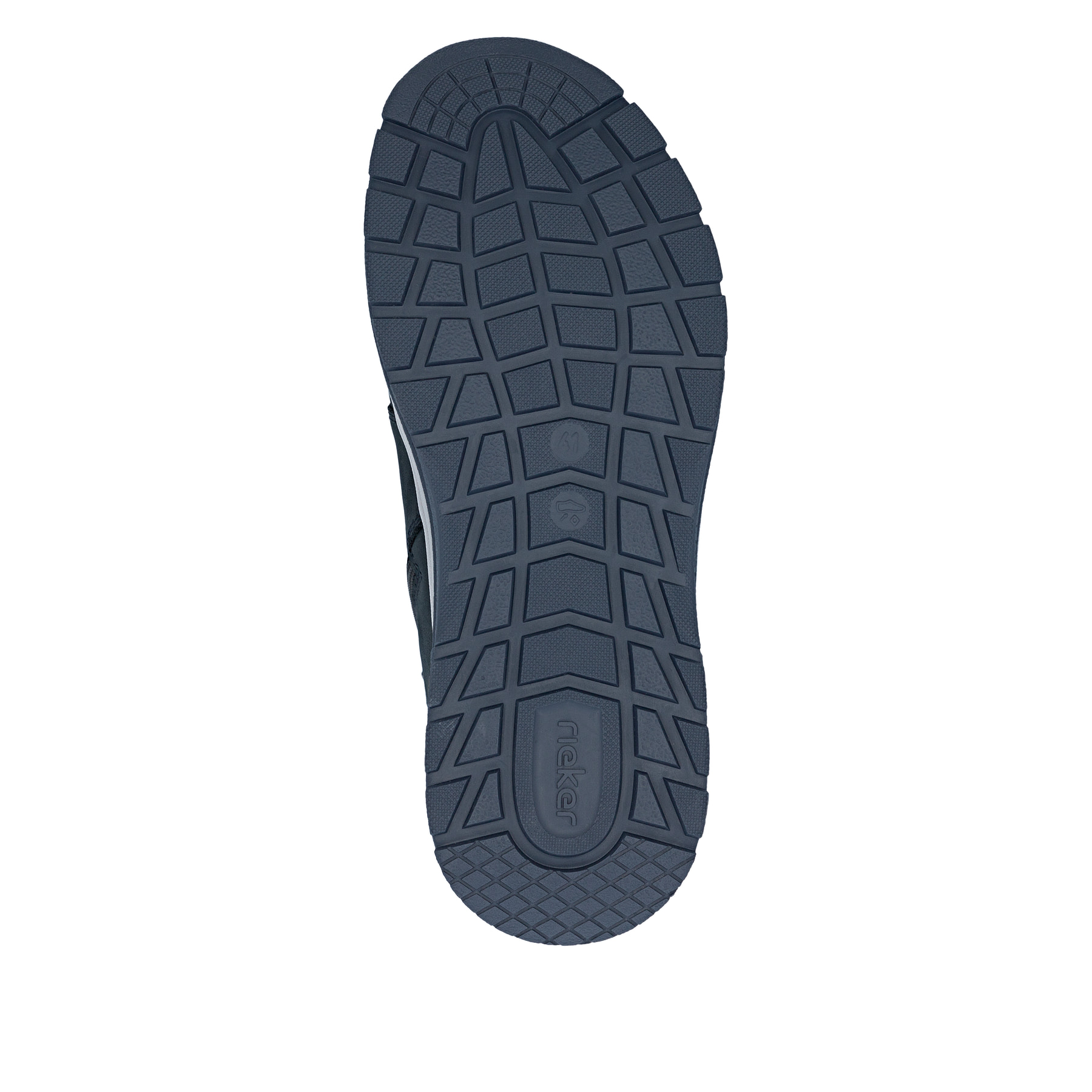 Blaue Rieker Herren Schnürstiefel 11004-14 aus Rauleder. Schuh Laufsohle.