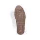 Beige Rieker Herren Slipper 11960-64 mit einem Gummizug sowie der Komfortweite G. Schuh Laufsohle.
