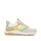 Weiße Rieker Damen Sneaker Low W2501-81 mit einer Schnürung. Schuh Innenseite.