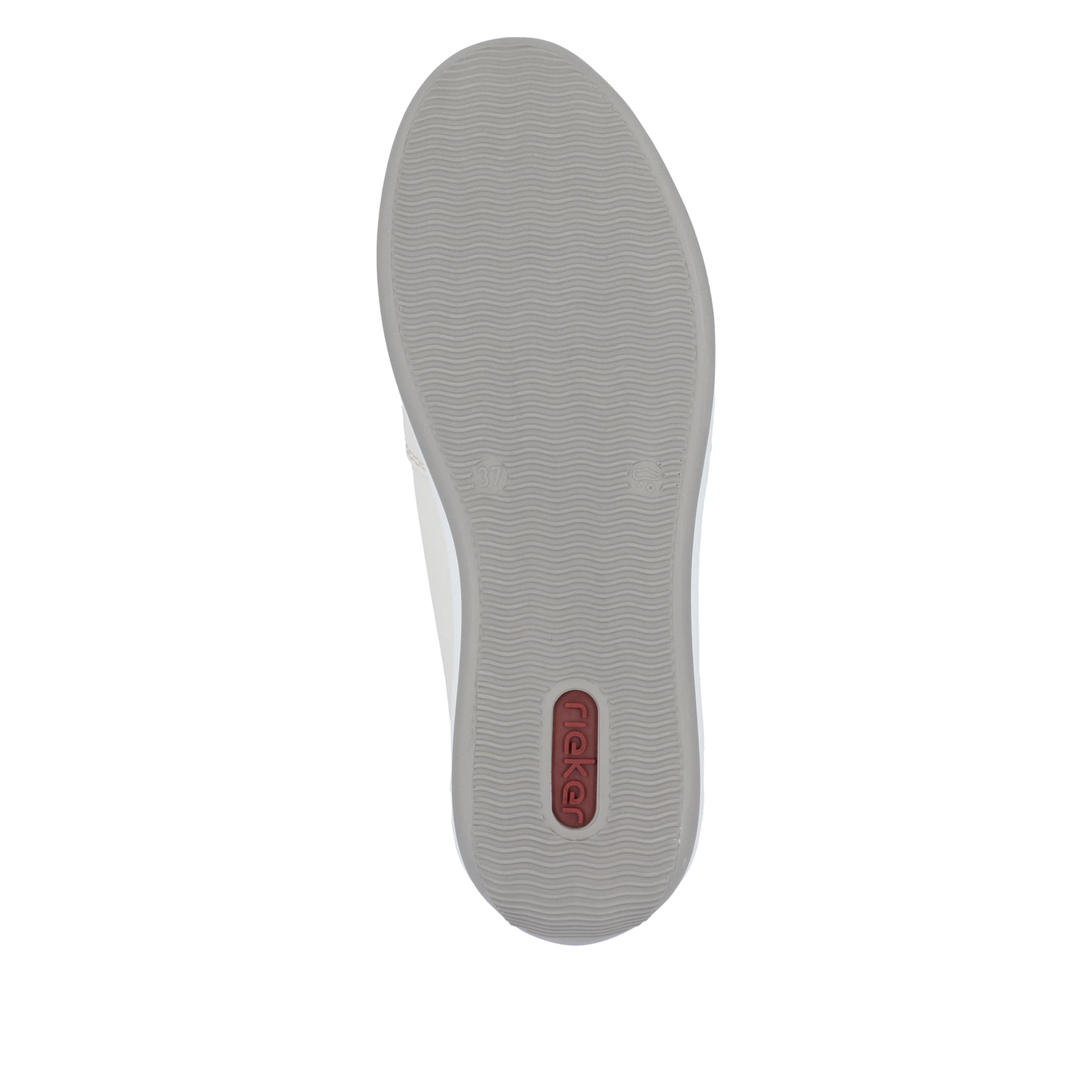 Rieker N1151-61 Wit combi Instapschoen WIJDTE H