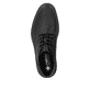 
Tiefschwarze Rieker Herren Schnürschuhe 17604-00 mit einer schockabsorbierenden Sohle. Schuh von oben
