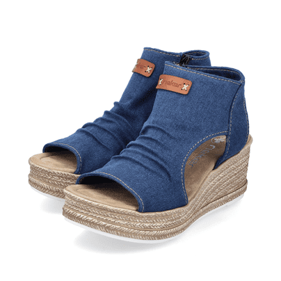 Rieker Femme Sandales compensées