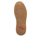Mocassins Rieker marron hommes 37050-23 avec membrane RiekerTEX hydrofuge. Semelle extérieure de la chaussure.
