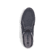 Sabots Rieker bleus pour homme B0760-14 avec bande élastique. Chaussure vue de dessus.