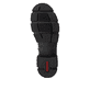 Zimtfarbene Rieker Damen Hochschaftstiefel Y7190-24 mit einem Reißverschluss. Schuh Laufsohle.