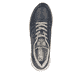 Blaue Rieker Damen Sneaker Low 42500-14 mit flexibler und super leichter Sohle. Schuh von oben.