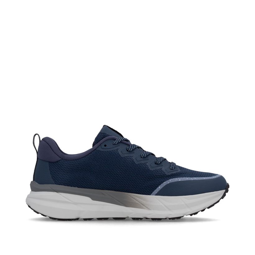 Blaue Rieker Sport Herren Sneaker Low U4501-14. Schuh Innenseite.