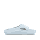 Blaue Rieker Damen Pantoletten W3350-10 mit ultraleichter und flexibler Sohle. Schuh Innenseite.