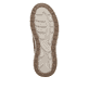 Dunkelblau-braune Rieker Herren Slipper 06058-14 mit Gummizug sowie Extraweite H. Schuh Laufsohle.