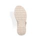 Beige Rieker Damen Riemchensandalen V8554-60 mit trendigen Schnalle. Schuh Laufsohle.