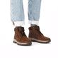 Braune Rieker Herren Schnürstiefel 30241-22 aus Rauleder. Schuh am Fuß.