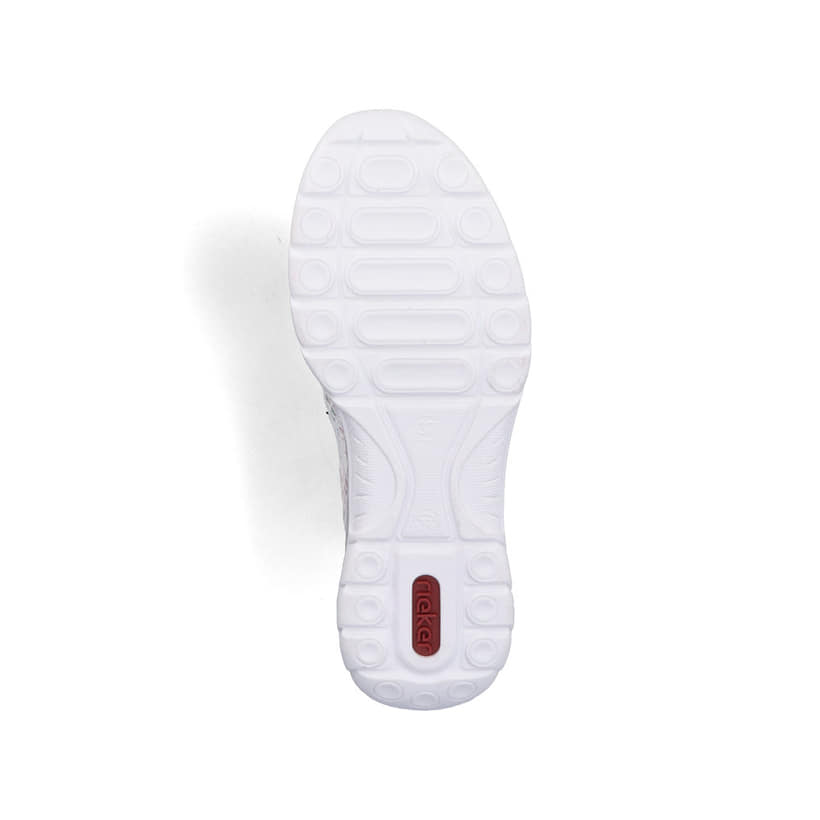 Chaussons Rieker multicolores pour femme L3252-90. Semelle extérieure de la chaussure.
