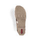 
Hellbeige Rieker Damen Riemchensandaletten V6788-62 mit einer leichten Sohle. Schuh Laufsohle