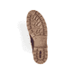 
Ozeanblaue Rieker Damen Schnürstiefel Y9131-14 mit Schnürung und Reißverschluss. Schuh Laufsohle