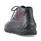 
Marineblaue Rieker Damen Schnürschuhe 55002-14 mit einer sehr leichten Sohle. Schuh von hinten