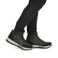 Kaffeebraune Rieker Herren Schnürstiefel 35534-25 mit einer leichten Profilsohle. Schuh am Fuß