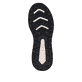 Schwarze Rieker Damen Sneaker Low W2504-00 aus Glattleder mit Reißverschluss. Schuh Laufsohle.