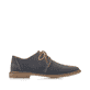 Blaue Rieker Herren Schnürschuhe 13439-14 mit der Komfortweite G. Schuh Innenseite.