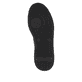 Schwarze Rieker Herren Sneaker Low U1900-00 mit einer strapazierfähigen Sohle. Schuh Laufsohle.