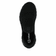 Schwarze Rieker Herren Slipper B6659-01 mit easy Hineinschlüpf-Möglichkeit. Schuh von oben.