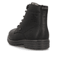 
Kaffeebraune Rieker Herren Schnürstiefel 33121-25 mit Schnürung und Reißverschluss. Schuh von hinten