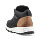 Schwarze Rieker Herren Sneaker High B6740-00 mit wasserabweisender TEX-Membran. Schuh Außenseite gespiegelt.