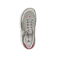 Mocassins Rieker verts pour femme L0355-52. Chaussure vue de dessus.
