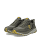 Grüne Rieker Sport Herren Sneaker Low U4500-54. Schuhpaar seitlich schräg.