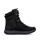 Schwarze Rieker Herren Schnürstiefel U0171-00 mit wasserabweisender TEX-Membran. Schuh Innenseite.