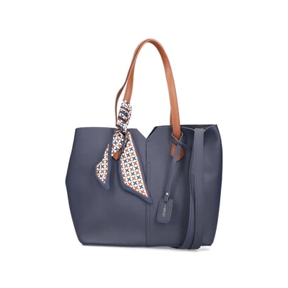 Rieker H1609 Shopper Donna Blu - Borsa A Mano Spaziosa E Alla Moda, Taglia L - 2