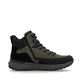 Braune Rieker Herren Schnürstiefel U0171-25 mit wasserabweisender TEX-Membran. Schuh Außenseite gespiegelt.