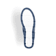 Blaue Rieker Damen Slipper 49956-14, Barfußschuhe mit einem Gummizug. Schuh Laufsohle.