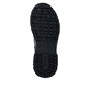 Dunkelblau-schwarze Rieker Herren Schnürstiefel 30201-14 mit Reißverschluss. Schuh Laufsohle.