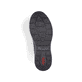 Blaugraue Rieker Herren Sneaker Low B7613-14 mit einer schockabsorbierenden Sohle. Schuh Innenseite