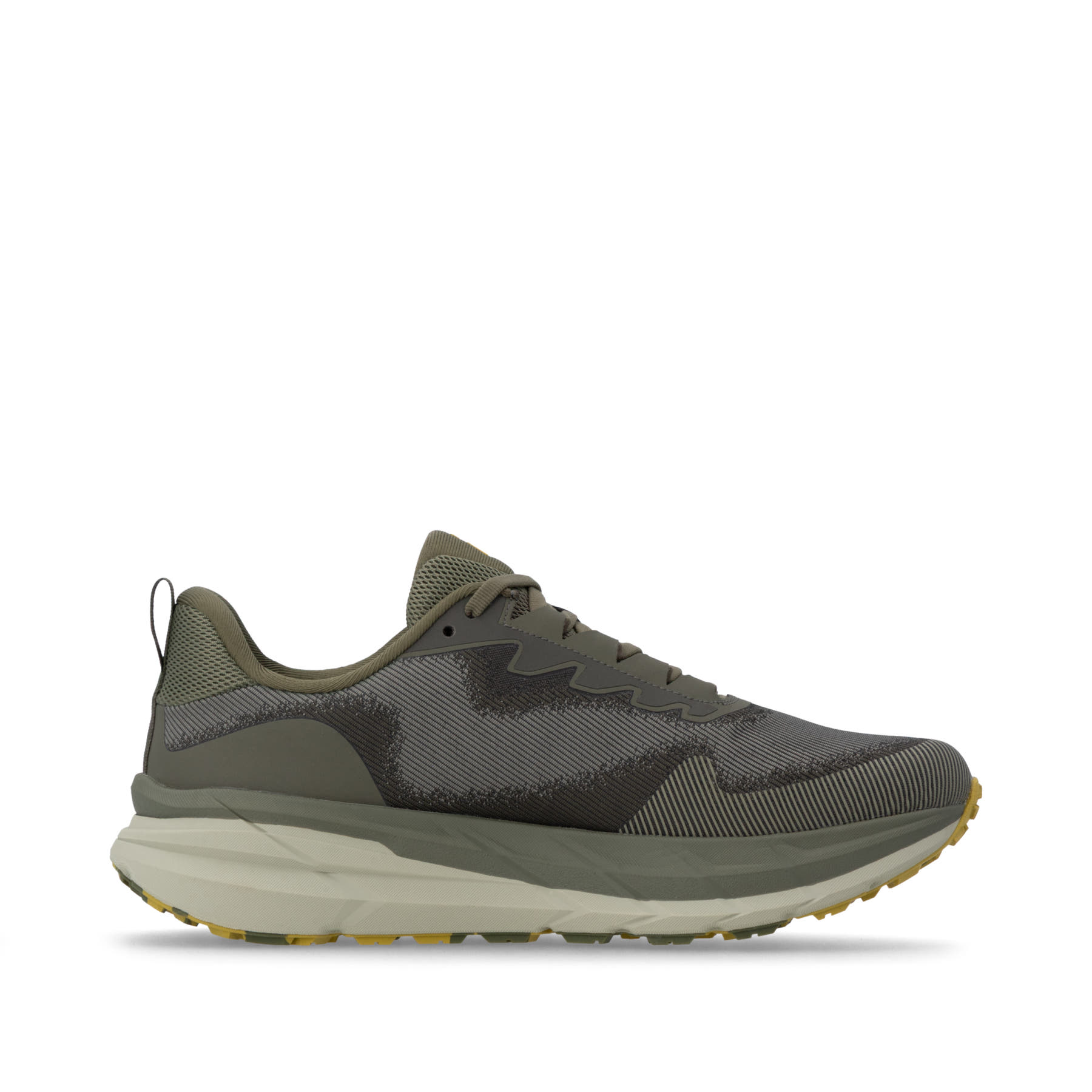 Grüne Rieker Sport Herren Sneaker Low U4500-54. Schuh Innenseite.
