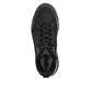 Schwarze Rieker Herren Schnürstiefel 30301-00 mit dem umdrehbaren Glacier Grip. Schuh von oben.