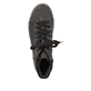Mehrfarbige Rieker Damen Schnürstiefel N0711-54 mit Ösen-Verzierung. Schuh von oben.
