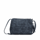 Rieker Damen Rucksack H1607-60 in Hellbeige aus Textil mit Reißverschluss. Rucksack getragen Knie.