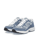 Blaue Rieker Sport Damen Sneaker Low W4201-10. Schuhpaar seitlich schräg.