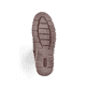 Taupefarbene Rieker Damen Chelsea Boots Z8960-25 mit einem Reißverschluss. Schuh Laufsohle.