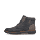 
Marineblaue Rieker Herren Schnürstiefel B3343-15 mit Schnürung und Reißverschluss. Schuh Außenseite