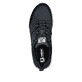 Dunkelblaue Rieker Herren Sneaker Low U0100-14 aus Rauleder. Schuh von oben.