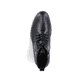 Schwarze Rieker Herren Schnürstiefel 14631-00 mit wasserabweisender TEX-Membran. Schuh von oben.