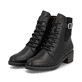 Graublaue Rieker Damen Chelsea Boots X9352-14 mit einer robusten Profilsohle. Schuh Innenseite