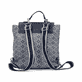 Rieker Damen Shopper H1083-22 in Kastanienbraun aus Kunstleder mit Reißverschluss. Shopper getragen.