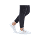 Weiße Rieker Damen Schnürschuhe 52824-80, Barfußschuhe mit runden Ziernähten. Schuh am Fuß.